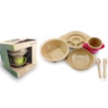 Rice Husk Fiber Kids Tableware set